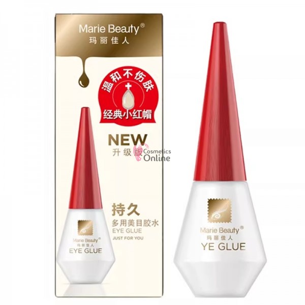 Adeziv pentru gene false banda Marie Beauty 12g - Transparent - Nou